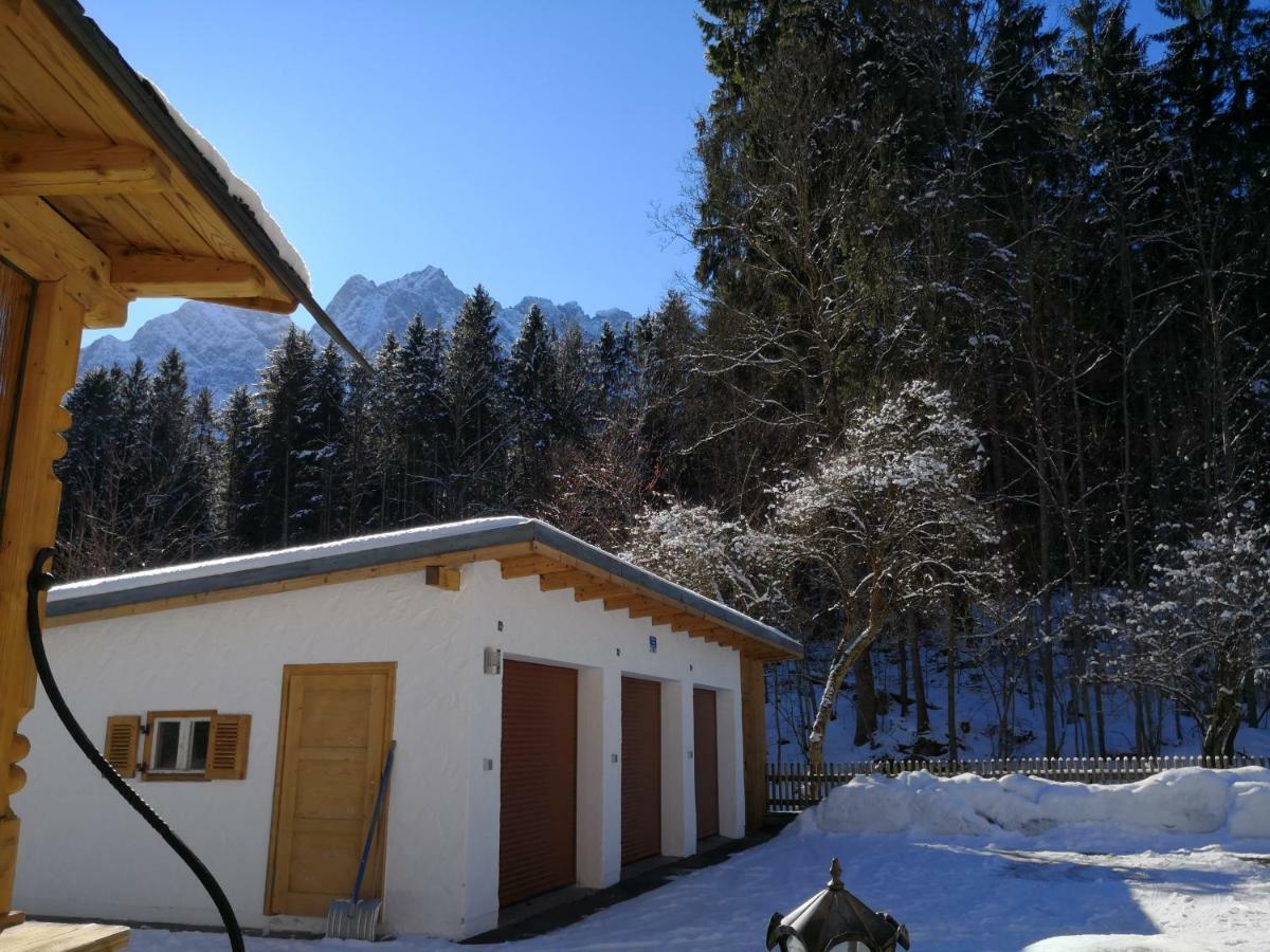 Ferienhaus Badersee Grainau Exterior foto